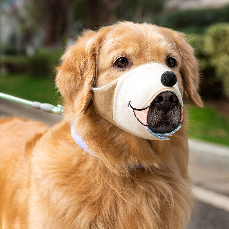 Cute & Secure Dog Muzzle – Anti-Bite, Anti-Bark, Escape-Proof Design