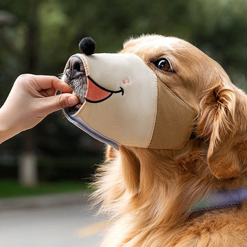 Cute & Secure Dog Muzzle – Anti-Bite, Anti-Bark, Escape-Proof Design
