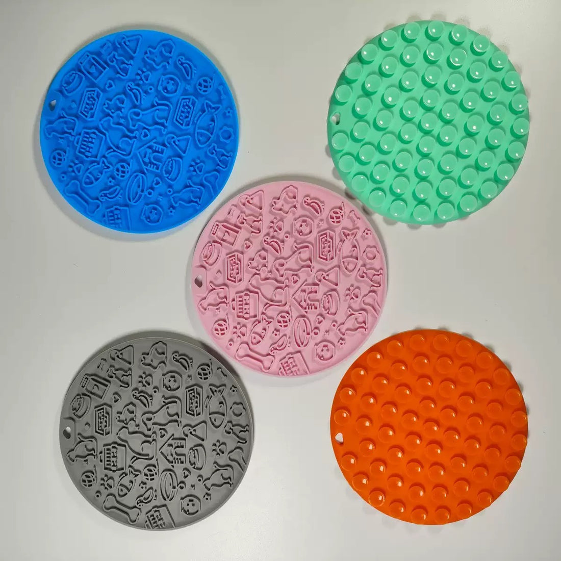 Pet Lick Mat for Dogs & Cats - Silicone Slow Feeder