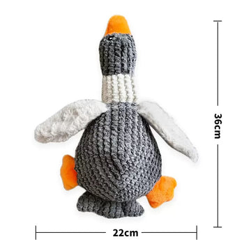 Goose Squeaky Dog Toy