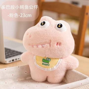 Cute Alligator Plush Toy – 9 Inch Silent Stuffed Crocodile