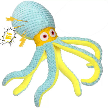 Funny Squeaky Octopus Dog Toy