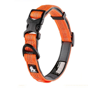 Reflective Lightweight Nylon Dog Collar
